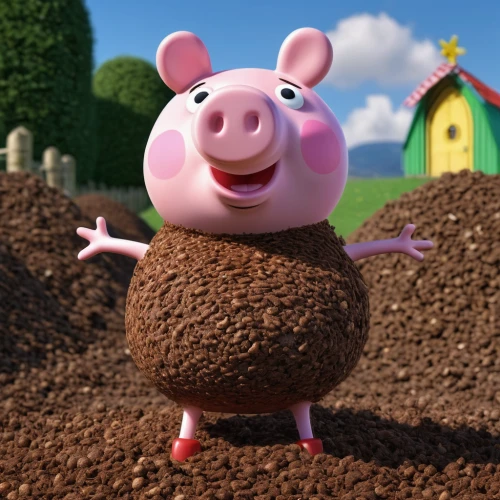 cow dung,hay barrel,hay bale,hay balls,round bale,barnyard,wool pig,piggybank,agnes,molehills,clay animation,molehill,hay bales,farmyard,potato character,russet burbank potato,wood dung beetle,farm animal,truffles,country potatoes,Photography,General,Realistic