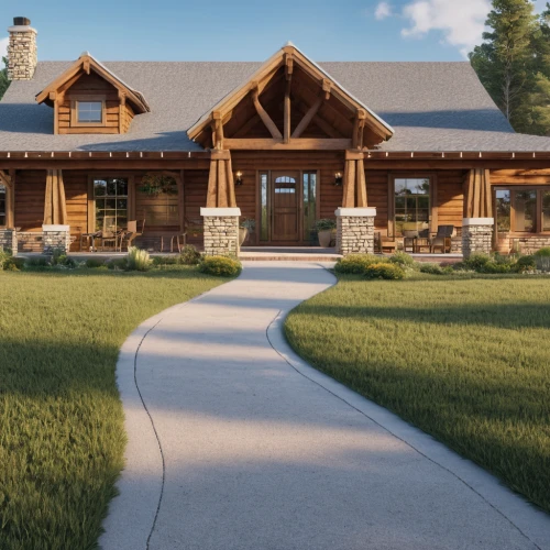 3d rendering,log home,log cabin,country estate,render,chalet,eco-construction,lodge,summer cottage,the cabin in the mountains,luxury home,timber house,house in the mountains,indian canyons golf resort,golf lawn,dune ridge,dunes house,indian canyon golf resort,eco hotel,luxury property,Photography,General,Realistic