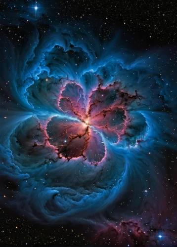 cosmic flower,v838 monocerotis,nebula,nebula 3,orion nebula,antennae galaxies,interstellar bow wave,eta-carinae-nebula,space art,spiral nebula,zeta ophiuchi,cygnus,messier 17,messier 20,astronomy,galaxy collision,messier 8,ngc 2207,apophysis,cosmic eye,Illustration,American Style,American Style 02