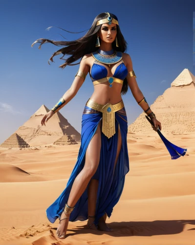 ancient egyptian girl,pharaonic,ancient egypt,ancient egyptian,egyptian,cleopatra,horus,egypt,warrior woman,desert background,sphinx pinastri,dahshur,giza,female warrior,egyptology,pharaoh,khufu,karnak,maat mons,pharaohs,Illustration,Realistic Fantasy,Realistic Fantasy 20