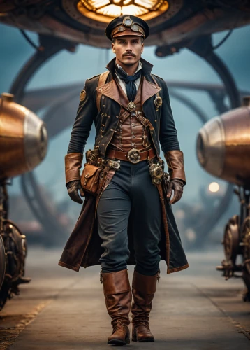 admiral von tromp,steampunk,pilot,pirate,ship doctor,glider pilot,brown sailor,fighter pilot,key-hole captain,captain,the sandpiper general,naval officer,aquanaut,yuri gagarin,lando,engineer,solo,carrack,captain american,male character,Photography,General,Cinematic
