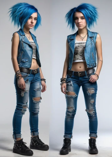 punk design,punk,denim,denim shapes,grunge,denim background,denims,denim jeans,blue hair,jeans background,streampunk,bluejeans,2d,denim fabric,renegade,mohawk,mohawk hairstyle,blue jeans,jeans pattern,girl in overalls,Photography,General,Natural