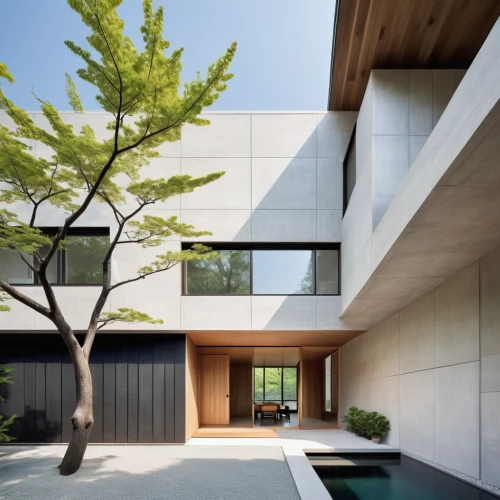modern house,cubic house,modern architecture,cube house,dunes house,exposed concrete,japanese architecture,folding roof,archidaily,residential house,contemporary,frame house,concrete ceiling,glass facade,asian architecture,residential,concrete construction,corten steel,house shape,concrete blocks,Illustration,Black and White,Black and White 32
