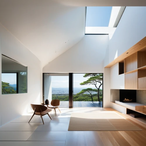 folding roof,cubic house,skylight,modern room,frame house,daylighting,glass roof,interior modern design,californian white oak,roof landscape,concrete ceiling,dunes house,roof lantern,cube house,archidaily,loft,modern living room,wooden windows,modern architecture,sky apartment,Illustration,Black and White,Black and White 32