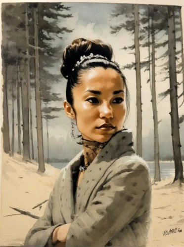 chinese art,japanese woman,japanese art,oil painting on canvas,geisha girl,geisha,asian woman,oil painting,inner mongolian beauty,choi kwang-do,art painting,girl with tree,oil on canvas,photo painting,oriental painting,khokhloma painting,shirakami-sanchi,oriental girl,rou jia mo,girl with bread-and-butter