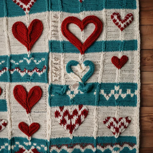 knitted christmas background,mexican blanket,teal stitches,linen heart,zippered heart,stitch border,crochet pattern,christmas gift pattern,christmas knit,turquoise wool,christmas stocking pattern,stitched heart,quilt,quilting,christmas pattern,heart bunting,hanging hearts,flower blanket,quilt barn,heart clothesline,Unique,Design,Knolling