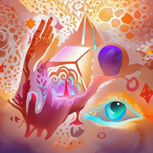 coral guardian,cosmic eye,agate,psychedelic art,deep coral,symbiotic,polyp,coral,coral swirl,coral fish,abstract eye,cancer illustration,geode,digital artwork,coral reef,digital art,sea-life,under the sea,dimensional,desert coral,Illustration,Realistic Fantasy,Realistic Fantasy 01