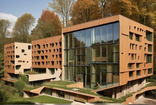 eco-construction,eco hotel,corten steel,building honeycomb,cubic house,wooden facade,house hevelius,school design,wooden construction,appartment building,kirrarchitecture,3d rendering,timber house,archidaily,biotechnology research institute,modern architecture,housebuilding,modern building,dormitory,cube house,Art,Artistic Painting,Artistic Painting 23