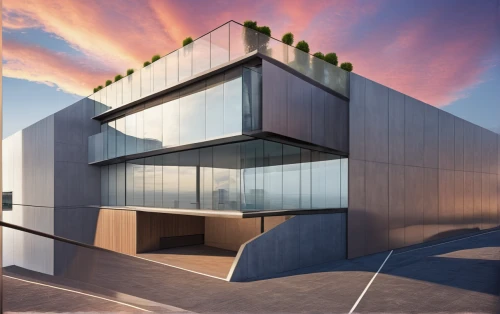 cubic house,glass facade,modern architecture,dunes house,archidaily,3d rendering,modern building,metal cladding,sky apartment,cube house,contemporary,skyscapers,arq,roof terrace,kirrarchitecture,new building,glass facades,aqua studio,penthouse apartment,frame house,Photography,General,Realistic