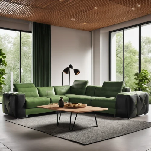danish furniture,sofa set,modern living room,seating furniture,green living,outdoor sofa,intensely green hornbeam wallpaper,contemporary decor,sofa,sofa tables,interior modern design,modern decor,livingroom,mid century modern,living room,sitting room,settee,soft furniture,furniture,chaise lounge,Photography,General,Realistic