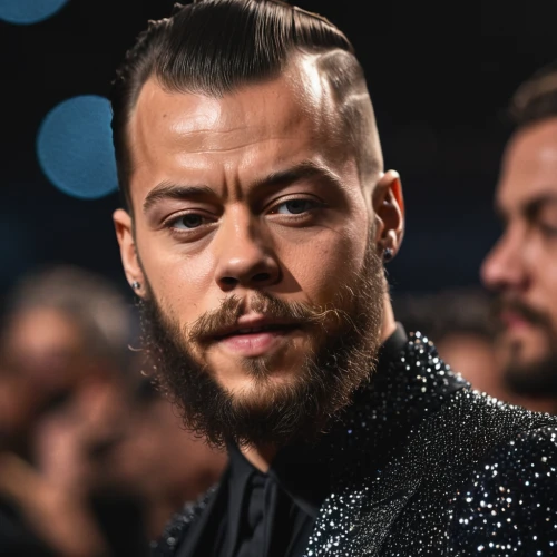 harry styles,styles,facial hair,work of art,harry,eyelashes,long eyelashes,harold,mohawk hairstyle,follicle,breathtaking,beard,feathered hair,cupcake,model-a,handsome,stubble,aging icon,crop,mohawk,Photography,General,Cinematic
