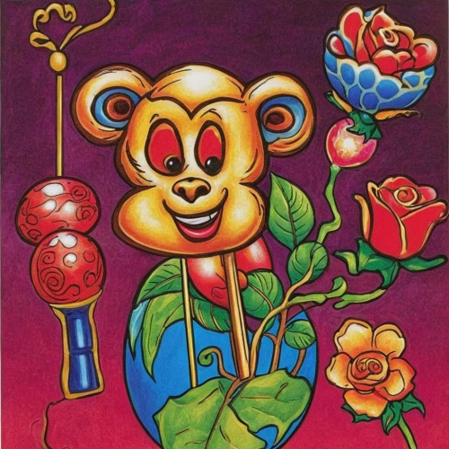 flowers png,rangoli,flower painting,floral rangoli,rosebud,gummy bear,greeting card,floral greeting card,rose flower illustration,cartoon flowers,rainbow rose,ganesha,rose png,greeting cards,forest king lion,flower animal,rosebuds,dormouse,calaverita sugar,lord ganesha,Illustration,American Style,American Style 04