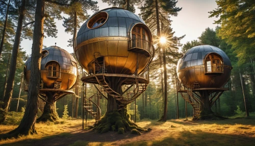 tree house hotel,tree house,treehouse,cube stilt houses,house in the forest,eco hotel,cubic house,hanging houses,inverted cottage,mirror house,mobile home,futuristic architecture,stilt houses,airbnb,timber house,holiday home,cube house,accommodation,log home,crooked house,Photography,General,Realistic