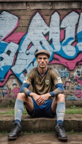 street football,piszke,footballer,city youth,zenit,lukas 2,shoreditch,soccer player,city ​​portrait,east german,street dancer,football player,graffiti,berlin,blue-collar,cargo pants,photo session in torn clothes,footbag,schoolboy,grafitti,Photography,General,Realistic