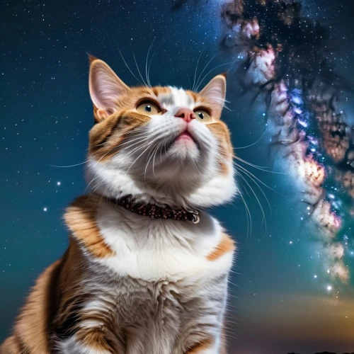 cat vector,napoleon cat,cat image,calico cat,emperor of space,cat portrait,orion,astro,american shorthair,majestic,cat,capricorn kitz,starry sky,astronomical,starry,cartoon cat,astronomer,majestic nature,nebula guardian,astral traveler,Photography,General,Realistic