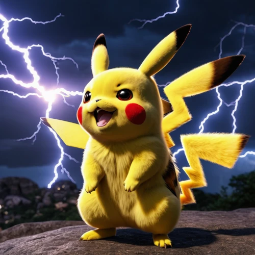 pika,pikachu,pokemon,lightning bolt,pokémon,abra,power-up,pixaba,thunderbolt,pokemon go,thunderstorm mood,lightning,electro,dark-type,pokemongo,angry,electrified,lightning damage,lightning strike,don't get angry,Photography,General,Realistic