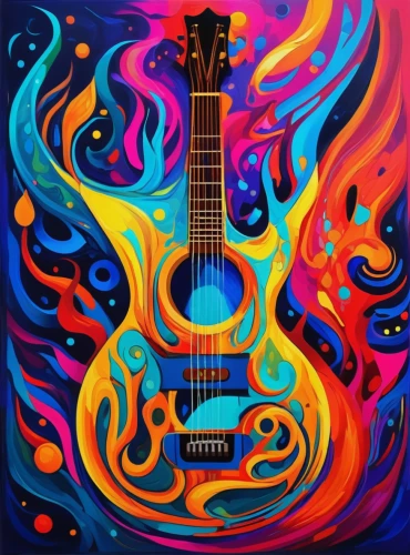 painted guitar,guitar,concert guitar,acoustic-electric guitar,the guitar,ukulele,acoustic guitar,cavaquinho,electric guitar,guitars,bouzouki,charango,guitar player,mandolin,music,veena,musician,boho art,guitar solo,piece of music,Conceptual Art,Daily,Daily 24