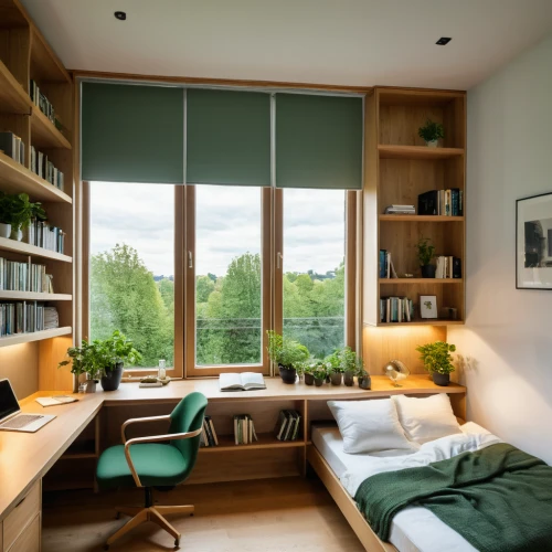 modern room,bookshelves,wooden windows,green living,bookcase,shared apartment,window blind,smart home,window blinds,bedroom window,window covering,window frames,loft,modern decor,danish room,home interior,interior modern design,window treatment,an apartment,livingroom,Photography,General,Natural