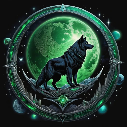 constellation wolf,howling wolf,black shepherd,werewolves,green aurora,zodiac sign leo,howl,green dragon,argus,wolves,wolf,ursa,werewolf,gray wolf,ninebark,zodiac sign gemini,kelpie,green,wolfdog,caerula,Photography,General,Realistic