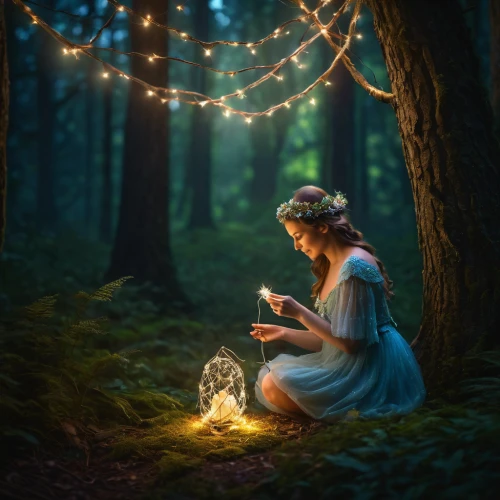 faery,faerie,fairy lights,fairy lanterns,crystal ball-photography,a fairy tale,children's fairy tale,magical,fireflies,mystical portrait of a girl,fairy forest,fairy tale,fantasy picture,fairy tales,enchanted forest,little girl fairy,enchanted,fairytales,magical moment,fairytale,Photography,General,Fantasy