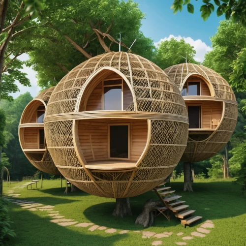 tree house hotel,tree house,treehouse,eco-construction,insect house,eco hotel,wood doghouse,cube stilt houses,cubic house,wooden sauna,straw hut,log home,round hut,timber house,wooden construction,round house,cube house,hanging houses,bee-dome,bee house,Photography,General,Realistic