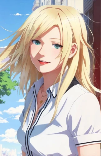 cynthia (subgenus),erika,darjeeling,yang,whitey,portrait background,ren,blonde girl,uruburu,meteora,heavy object,cool blonde,sakura background,wiz,maya,tori,blond girl,blonde woman,a girl's smile,she,Common,Common,Japanese Manga