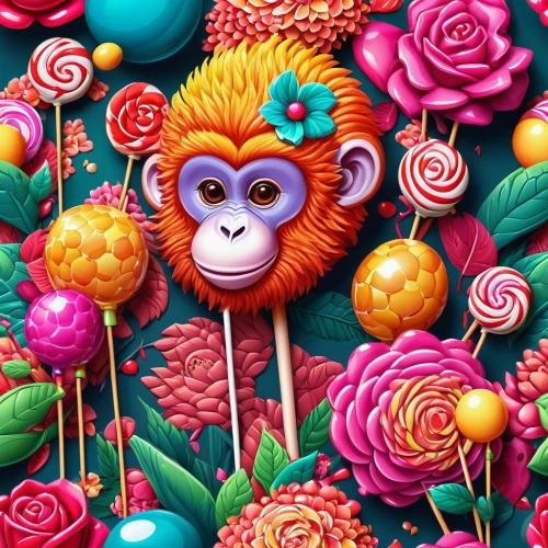 barongsai,colorful background,colorful balloons,flower animal,candy crush,tropical animals,piñata,lollipops,animal balloons,full hd wallpaper,orangutan,background colorful,monkey,hd wallpaper,lollipop,circus animal,flowers png,birthday banner background,honor 9,monkeys band,Unique,3D,Isometric