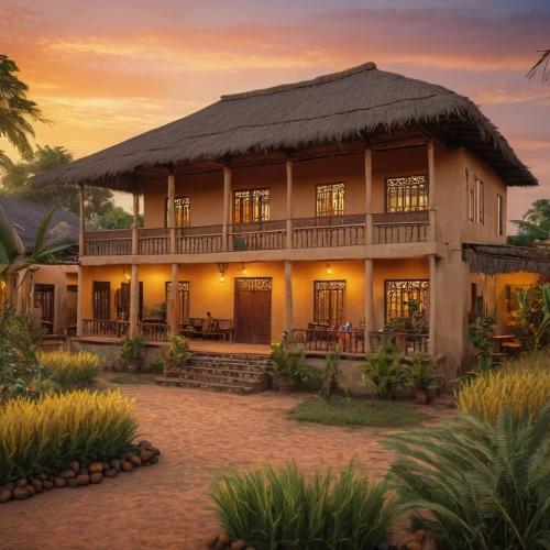 traditional house,tropical house,holiday villa,hacienda,eco hotel,beautiful home,old colonial house,belize,chalet,luxury home,stilt house,moorea,boutique hotel,wooden house,luxury hotel,siem reap,wooden houses,tropical island,polynesia,ubud,Photography,General,Natural