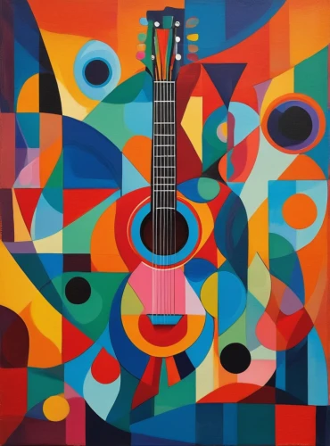 painted guitar,acoustic-electric guitar,classical guitar,acoustic guitar,music instruments,musical instruments,string instruments,cavaquinho,guitar,concert guitar,musical notes,the guitar,stringed instrument,instrument music,musical instrument,jazz guitarist,musicians,guitar easel,ukulele,musical paper,Illustration,Vector,Vector 07