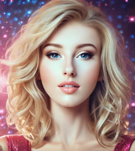 fantasy portrait,romantic look,portrait background,blonde woman,romantic portrait,blond girl,blonde girl,realdoll,pink beauty,artificial hair integrations,elsa,dahlia,world digital painting,barbie,photoshop manipulation,beautiful young woman,beauty face skin,natural cosmetic,airbrushed,women's cosmetics