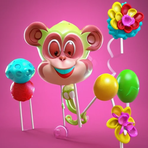 lollypop,lollipops,balloons mylar,lollipop,colorful balloons,bonbon,animal balloons,happy birthday balloons,cinema 4d,candy boy,3d model,little girl with balloons,3d render,corner balloons,circus animal,cudle toy,candy crush,balloon head,iced-lolly,3d rendered,Unique,3D,3D Character