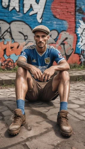 street football,portrait background,blue-collar worker,flea,footbag,digital compositing,gasly,photo session in torn clothes,street sports,city ​​portrait,street dancer,image manipulation,blue-collar,jogger,skater,blue shoes,mechanic,car mechanic,bandana background,shoeshine boy,Photography,General,Realistic