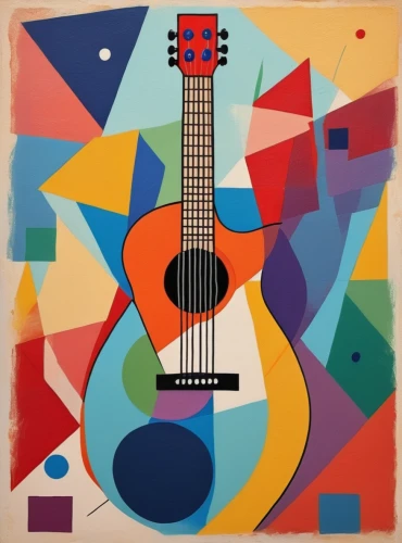 painted guitar,acoustic-electric guitar,classical guitar,acoustic guitar,guitar easel,string instruments,stringed instrument,musical instruments,guitar,cavaquinho,music instruments,the guitar,concert guitar,bouzouki,musical instrument,charango,instrument music,braque francais,cd cover,cool pop art,Illustration,Vector,Vector 07