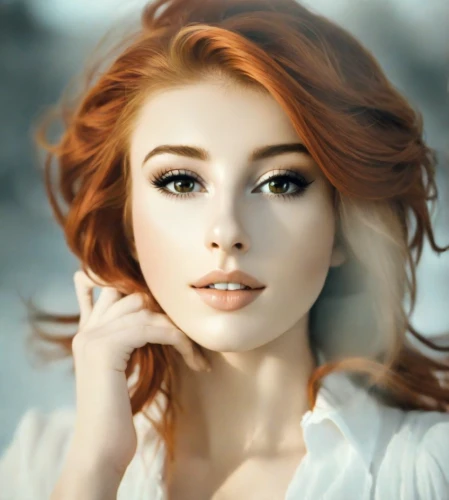 redhead doll,clary,redheads,red-haired,redheaded,red head,redhair,young woman,redhead,romantic look,beautiful young woman,romantic portrait,beautiful woman,celtic woman,realdoll,nami,retouch,women's cosmetics,female beauty,porcelain doll