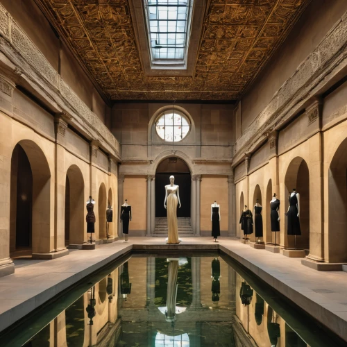 louvre,reflecting pool,kunsthistorisches museum,marble palace,louvre museum,roman bath,neoclassical,cistern,baths,floor fountain,thermae,art museum,art gallery,egyptian temple,renaissance,classical antiquity,villa cortine palace,the center of symmetry,thermal bath,classical architecture,Photography,General,Realistic