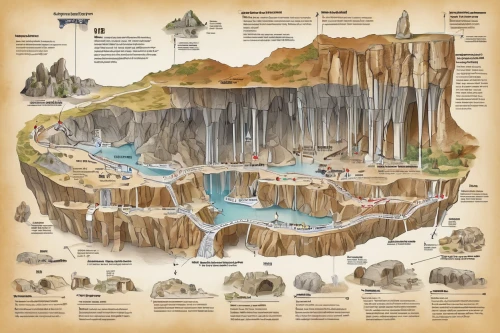 karst landscape,maya civilization,karst area,fluvial landforms of streams,geological phenomenon,mountain world,geological,mountainous landforms,geology,karst,coastal and oceanic landforms,gold mining,water resources,fairyland canyon,cave tour,the ancient world,qumran caves,national park,aeolian landform,falls of the cliff,Unique,Design,Infographics