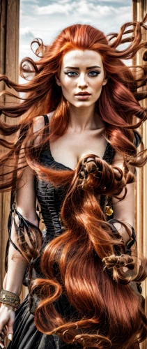 artificial hair integrations,redheads,redhair,redheaded,red-haired,image manipulation,red head,celtic queen,redhead doll,hairdressing,burning hair,celtic woman,gypsy hair,pumuckl,photo manipulation,clary,photoshop manipulation,wind wave,redhead,photomanipulation