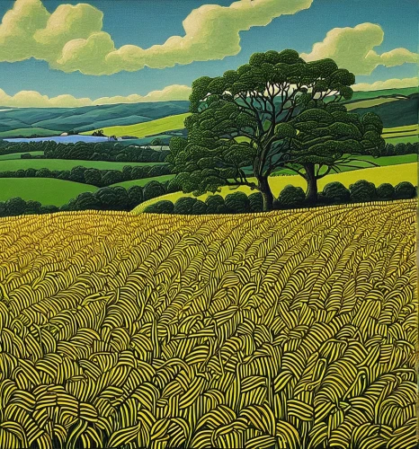 farm landscape,barley field,green fields,david bates,cornfield,rapeseed field,rural landscape,wheat crops,fields,wheat field,cultivated field,corn field,ricefield,wheat fields,grain field,straw field,field of cereals,field of rapeseeds,agricultural,farmland,Conceptual Art,Daily,Daily 23