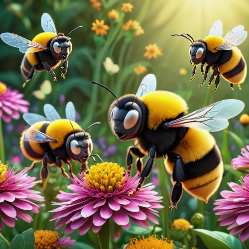 bumblebees,honey bees,honeybees,bees,bee,pollinating,stingless bees,pollinate,two bees,pollination,pollinator,beekeepers,drone bee,wild bee,beekeeping,bee pasture,beehives,bees pasture,bee colony,bombus,Photography,General,Realistic