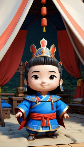 shuanghuan noble,yi sun sin,hanbok,mulan,baozi,wuchang,taiwanese opera,panokseon,goki,arang,hwachae,asian costume,korean culture,bianzhong,taekkyeon,asian conical hat,sejong-ro,yuanyang,damyang,jeongol,Unique,3D,3D Character