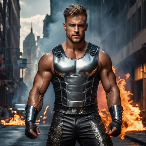 god of thunder,steel man,thor,muscle icon,male character,edge muscle,muscular,muscle man,masculine,action hero,male model,steve rogers,drago milenario,ballistic vest,digital compositing,muscled,muscular build,macho,damme,mercenary,Photography,General,Fantasy