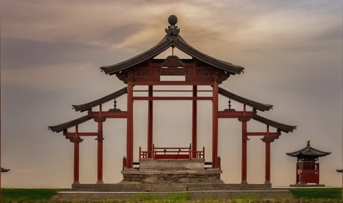 chinese architecture,drum tower,chinese temple,asian architecture,stone pagoda,chinese screen,buddhist temple,pagoda,the golden pavilion,hall of supreme harmony,japanese shrine,victory gate,changgyeonggung palace,shinto shrine,hulunbuir,chinese background,tori gate,golden pavilion,inner mongolia,shrine,Photography,General,Realistic