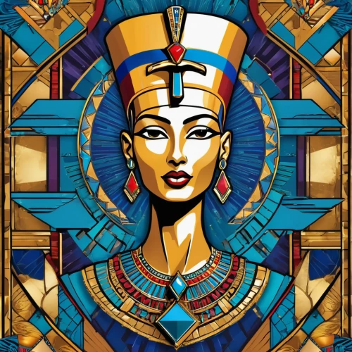 pharaonic,cleopatra,ancient egyptian girl,tutankhamun,tutankhamen,king tut,pharaoh,ankh,horus,pharaohs,ancient egyptian,ancient icon,egyptian,ancient egypt,priestess,art deco woman,hieroglyph,egyptology,ramses,ramses ii,Illustration,Vector,Vector 16