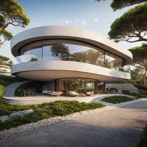 futuristic architecture,modern architecture,dunes house,modern house,futuristic art museum,3d rendering,cubic house,archidaily,jewelry（architecture）,arhitecture,luxury property,cube house,underground garage,futuristic landscape,architecture,luxury real estate,luxury home,smart house,beautiful home,house shape,Photography,General,Natural