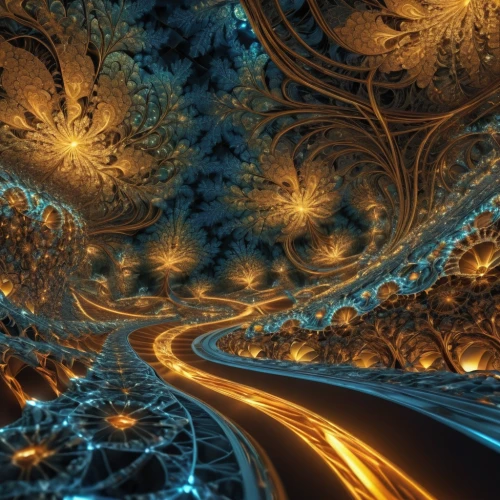 fractal environment,fractals art,fractal lights,neural pathways,fractal art,mandelbulb,apophysis,fractal,fractals,light fractal,winding roads,winding road,complexity,psychedelic art,trip computer,road of the impossible,roads,flow of time,wormhole,the mystical path,Photography,General,Realistic