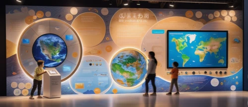 a museum exhibit,artscience museum,interactive kiosk,exhibit,universal exhibition of paris,ozeaneum,science world,smithsonian,technology museum,museum of science and industry,flat panel display,connected world,electronic signage,earth station,technology touch screen,virtual world,futuristic art museum,aquariums,display panel,attraction theme,Photography,General,Commercial