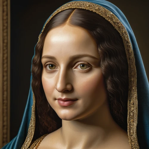 the prophet mary,portrait of christi,mary 1,cepora judith,the angel with the veronica veil,to our lady,mary,mary-bud,portrait of a woman,lacerta,dornodo,raffaello da montelupo,the mona lisa,the magdalene,mona lisa,portrait of a girl,almudena,saint therese of lisieux,leonardo da vinci,rosella,Photography,General,Natural