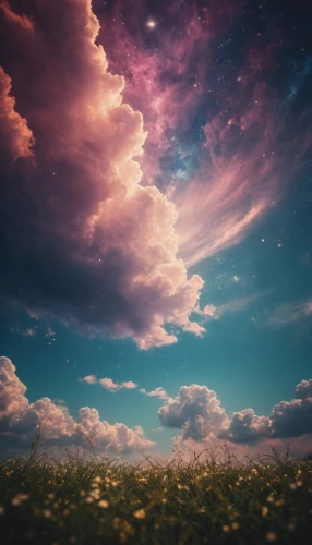 sky,cloudscape,sky clouds,skyscape,clouds - sky,skies,cloudy sky,sky rose,epic sky,summer sky,cosmos field,cloud image,fantasy landscape,clouds,clouded sky,cumulus,dramatic sky,celestial phenomenon,southern sky,landscape background,Photography,General,Cinematic