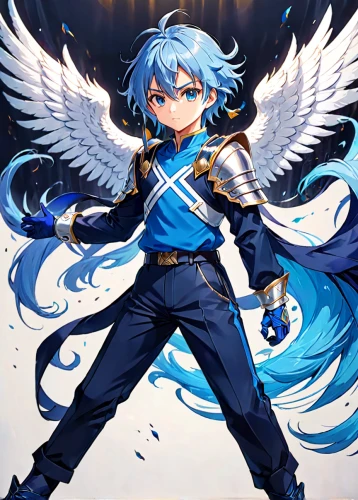 angelology,business angel,hamearis lucina,angel wing,archangel,uriel,blue bird,vocaloid,wing ozone rush 5,phoenix,alm,angel’s tear,love angel,wing blue color,wing blue white,bird robin,guardian angel,the archangel,edit icon,adler,Anime,Anime,Traditional