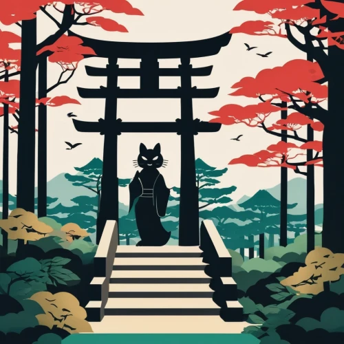 samurai,kyoto,tsukemono,geisha,cool woodblock images,vintage couple silhouette,japanese shrine,torii,samurai fighter,mukimono,kitsune,inari,geisha girl,japanese background,travel poster,goki,game illustration,japanese garden,japanese icons,japanese art,Unique,Paper Cuts,Paper Cuts 05